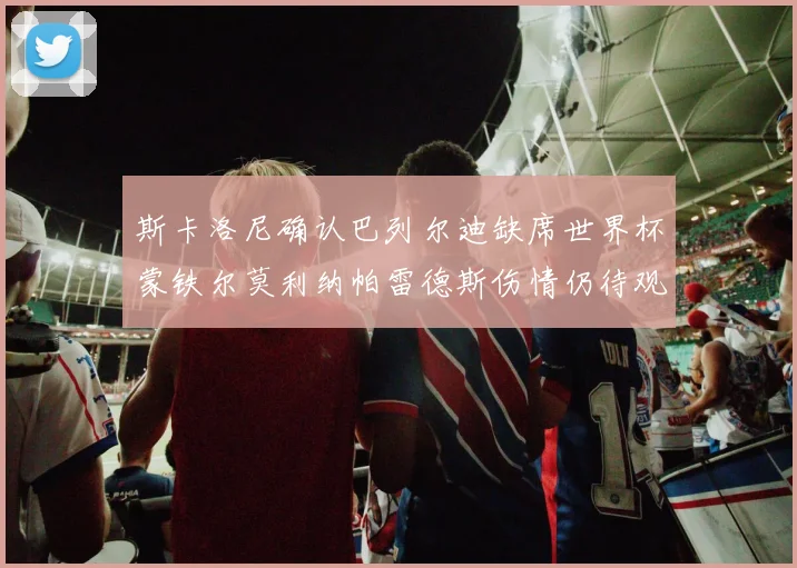 斯卡洛尼确认巴列尔迪缺席世界杯蒙铁尔莫利纳帕雷德斯伤情仍待观察